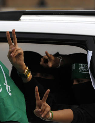 Nå får kvinner lov til å stemme i Saudi-Arabia