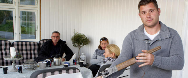 Tilkalte politihelikopter og la Svein Gunnar (34) i jern - grunnet barnas plastgevær