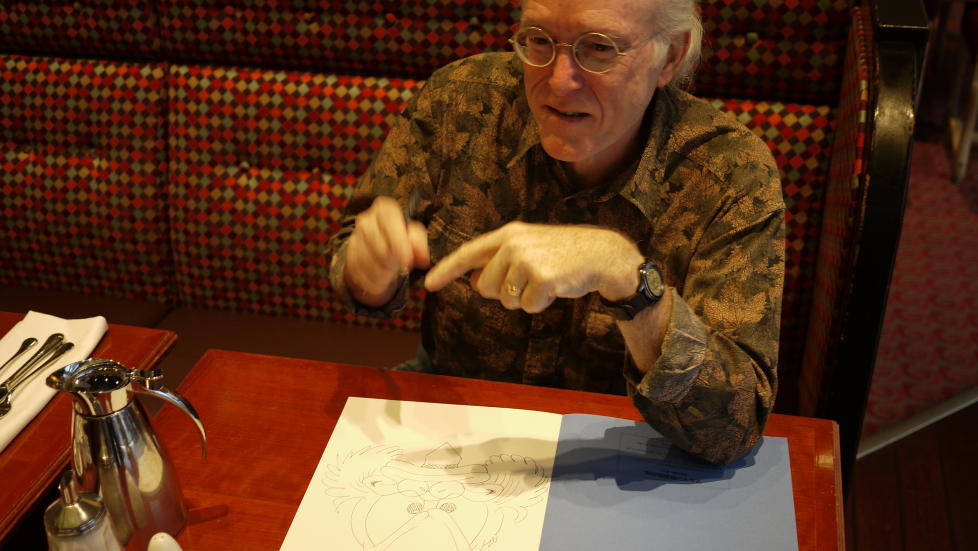 P� BES�K IGJEN: For Donald-tegner Don Rosa er det alltid en glede � m�te norske fans - det minner ham om hvorfor han elsker � lage Donald-historier. Foto: SNORRE BRYNE