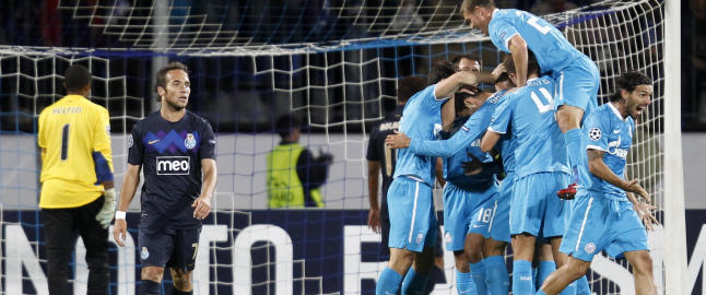 Sjirokov sørget for Zenit-seier over Porto