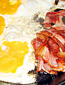 Salget av bacon, egg og fl�te �ker voldsomt