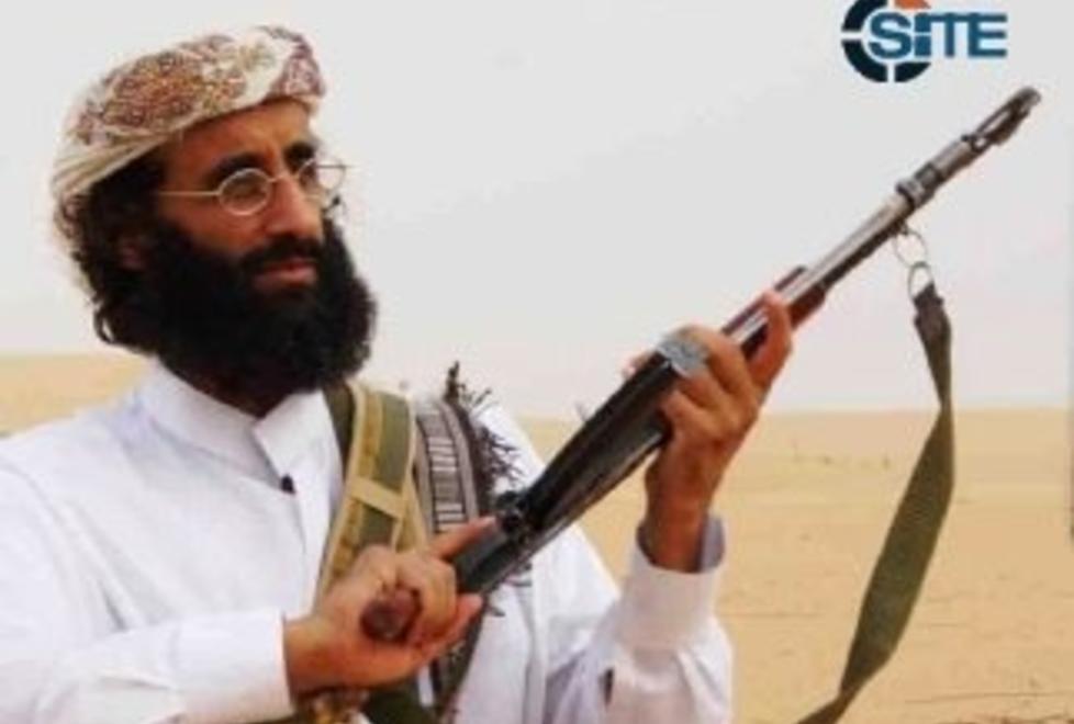 DREPT:  Den amerikansk-f�dte Anwar al-Awlaki ble i dag drept i et droneangrep i Jemen. al-Awlaki var en sv�rt etters�kt mann av USA. Foto: Epa/Scanpix