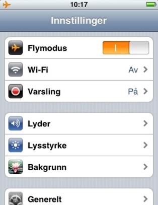 Hvorfor må du skru mobilen helt av når du tar av og lander?