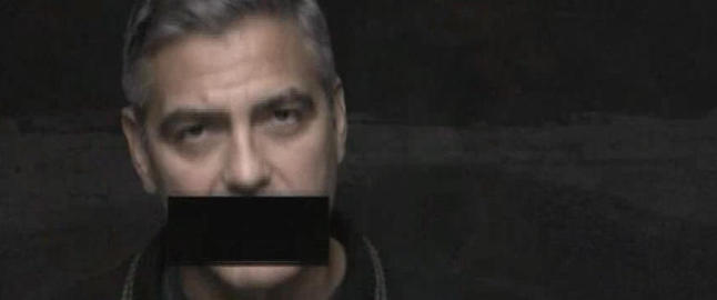 George Clooney vil at du skal høre på hva han sier