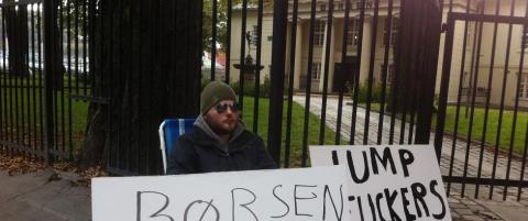 - Det begynte med �n demonstrant p� Wall Street