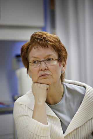 F�R KRITIKK: Bente Mev�g, tidligere leder av sporavdelingen ved Rettsmedisinsk institutt. Det har ikke lyktes Dagbladet � n� Mev�g i dag. Foto: J�rn H.Moen / Dagbladet