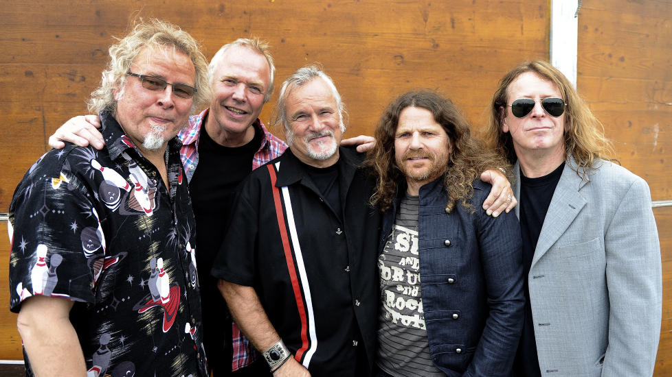 20-�RSJUBILANT: Texas Twisters anno 2011 best�r av �ge Nilsen (f.v.), Roar Kvernsveen, Morty Christiansen, P�l Erik Jensen og Knut Lanseng. Foto: Roald Jung�rd