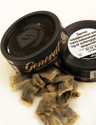 Snus blir ikke dyrere