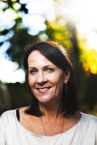 UTENFOR PORTEN: Vigdis Hjorth utgir n� en bok om fengselsoppholdet - tida hun tilbrakte i en annen verden. Foto: Sondre Steen Holvik