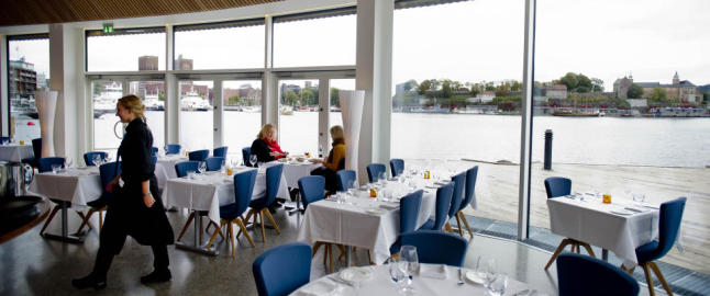 Oppgradert på brygga