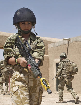 Cheryl Cole på flørter'n med Afghanistan-soldat