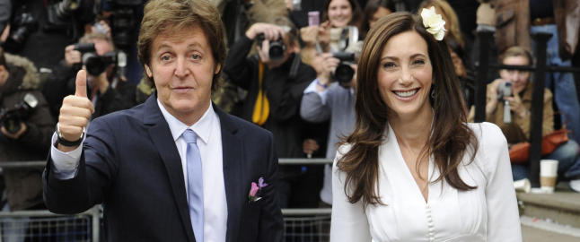 Paul McCartney gifter seg for tredje gang