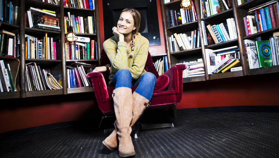 SMILET ER TILBAKE: Christina Vukicevic felte mange t�rer etter at hun droppet �rets VM. N� ser hun framover, og bruker blant annet gull-l�pet fra samme mesterskap som motivasjon. Foto: Sondre Steen Holvik