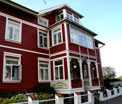STRANDFLICKORNAS HAVSHOTELL: Et sted for romantisk rekreasjon. Foto: KIRSTEN M. BUZZI