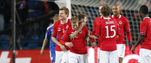 De norske gutta hyller Sverige og Danmark