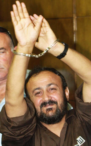 G�R INGEN STEDER: Marwan Barghouti blir ikke utlevert. Foto: AP/Eitan Hess-Ashkenazi/Scanpix