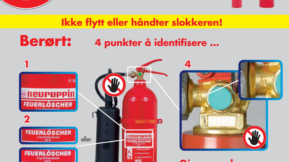 EKSPLOSJONSFARE: En brosjyre viser hvordan de eksplosjonsfarlige apparatene skal h�ndteres. Faksimile: Dagbladet