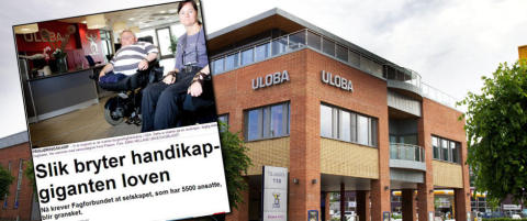 Omfattende lovbrudd hos handikapgigant