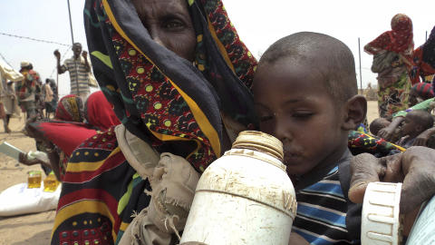 LUTFATTIG: Her i Ogaden-regionen gjorde de svenske journalistene research p� oljebransjen. Foto: AP / Luc van Kemenade / Scanpix