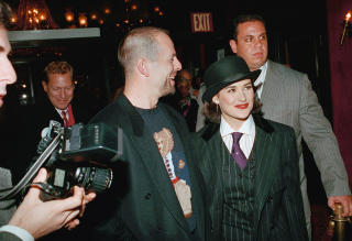 SKILT:  Bruce Willis og Demi Moore Foto: AP Photo/Joe Tabacca