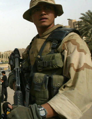 Var levende skjold under Irak-krigen