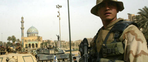 Var levende skjold under Irak-krigen