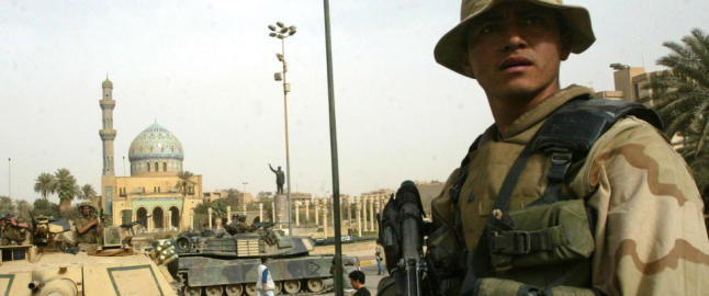Var levende skjold under Irak-krigen