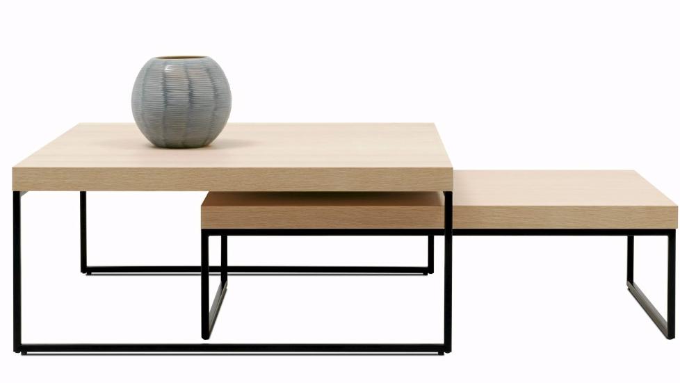 BORD P� TO PLAN: Sofabord i tre og metall fra Bo Concept. Foto: Produsenten