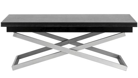 TRE OG METALL:  Sofabord i tre og metall fra Bo Concept/Skeidar, kr 8490. Foto: Produsentene