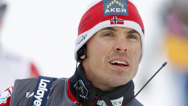 UAKSEPTABELT:Langrennstrener Vidar L�fshus om halvannen time lang dopingkontroll. 
Foto: H�kon Mosvold Larsen / Scanpix