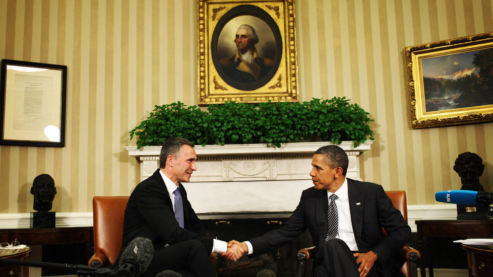 VIKTIG M�TE: Statsminister Jens Stoltenberg karakteriserer m�tet med USAs president Barack Obama i Det hvite hus som viktig og nyttig. Foto: Linus Sundahl-Djerf