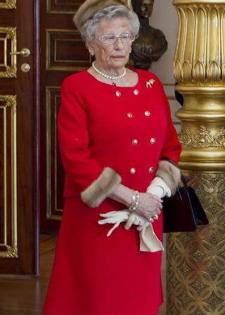 MILLION�R: Prinsesse Astrid, fru Ferner st�r oppf�rt med mer enn 54 millioner i formue for fjor�ret. 
Foto: Heiko Junge / Scanpix
