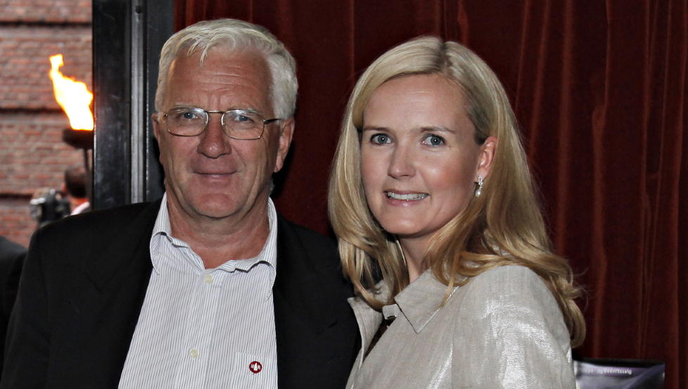 RIK MEDIETOPP: Gr�nder, investor og redakt�r Trygve Hegnar er Medie-Norges rikeste. Han er snart god for en milliard kroner. Her med kona Vibeke Holth p� stand up-festival.
Foto: Lars Eivind Bones / Dagbladet