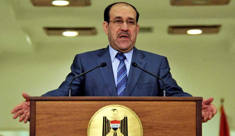 STATSMINISTEREN: USAs milit�re tilbaketrekning fra Irak vil ikke p�virke sikkerheten i landet, mener den irakiske statsministeren Nuri al-Maliki. Foto:  SCANPIX/EPA/IRAQI PRIME MINISTER OFFICE