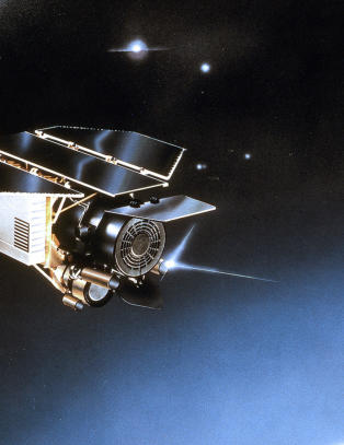I natt dundret ROSAT inn i atmosf�ren i 28 800 km/t