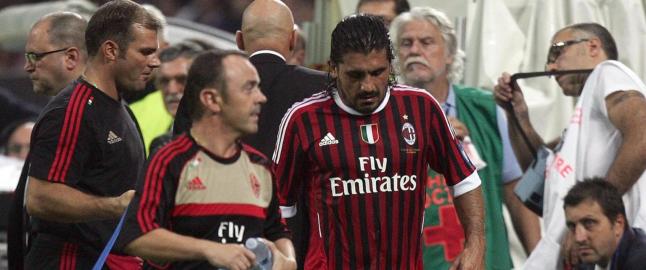 Gattuso f�lte seg full og s� firedobbel Zlatan