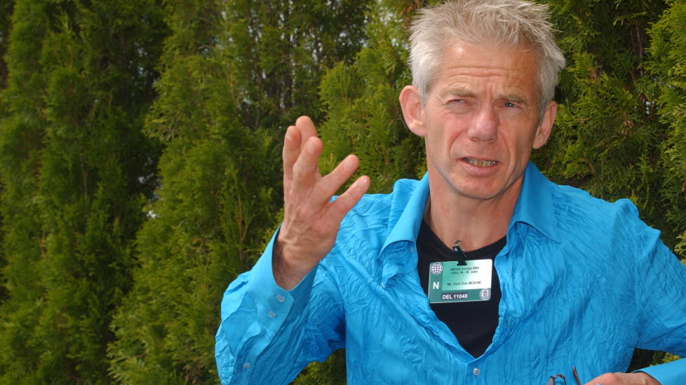 - SETT TIGGERNE I ARBEID: Professor i samfunns�konomi Kalle Moene forsl�r n�dsarbeid som et tiltak mot tiggingen. Foto RYGG LUNDE/BJ�RN ERIK Dagbladet