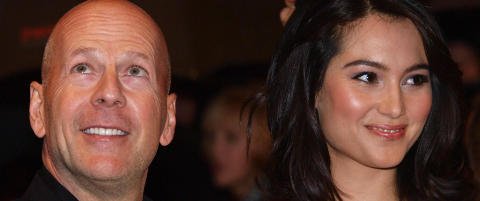 Bruce Willis ble firebarnspappa
