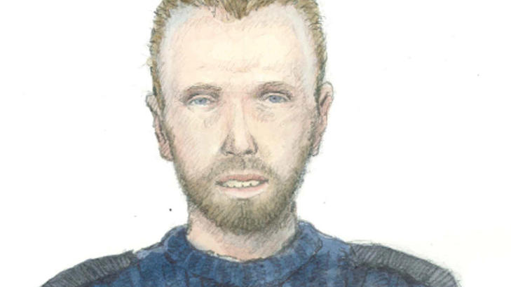 GJENGANGER: Ei 18 år gammel jente ble voldtatt i et skogholt ved Hellerudveien i Oslo. Hun har beskrevet at gjerningsmannen er cirka 175 centimeter høy, og skal være mellom 30 og 35 år gammel. Mannen snakket Oslo-dialekt. Han har litt gule tenner, mørkt blondt hår strøket bakover med gelé, viker i hårfestet og helskjegg. Mannens DNA har nå gitt treff i politiets registre. Foto: Politiet GJENGANGER: Ei 18 år gammel jente ble voldtatt i et skogholt ved Hellerudveien i Oslo. Hun har beskrevet at gjerningsmannen er cirka 175 centimeter høy, og skal være mellom 30 og 35 år gammel. Mannen snakket Oslo-dialekt. Han har litt gule tenner, mørkt blondt hår strøket bakover med gelé, viker i hårfestet og helskjegg. Mannens DNA har nå gitt treff i politiets registre. Foto: Politiet