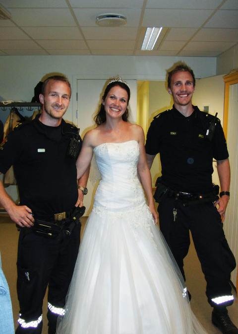 TOK AFF�RE: Politiet tok h�nd om kokken som r�mte, og fikk tak i vinen han stjal. Foto: Privat