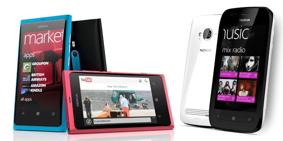 WINDOWS: Nokias nye Windows-telefoner, Lumia 800 og Lumia 710, ble lansert i London onsdag. Nokia