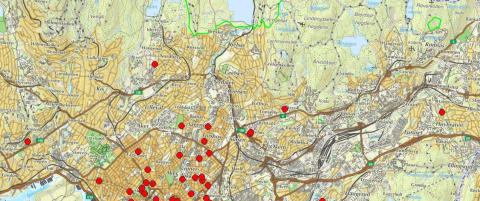 Kartet viser årets voldtektsbølge i Oslo