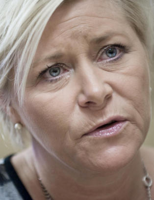 Slik vil Siv Jensen straffe voldtektsforbrytere