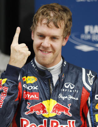 Red Bull og Vettel satte pole position-rekord