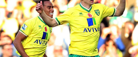 Norwich sn�t Gamst og co. for to poeng p� overtid