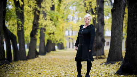 REDD: Siv Jensen sier at hun ikke p� noe vilk�r g�r gjennom Oslos gater alene om natten. Foto: Benjamin A. Ward / Dagbladet