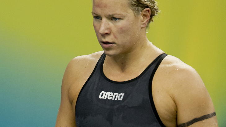 REKORD:  Sara Nordenstam sv�mte inn til ny norsk rekord p� 400-meter medley.
Foto: Christian Thomassen / Scanpix