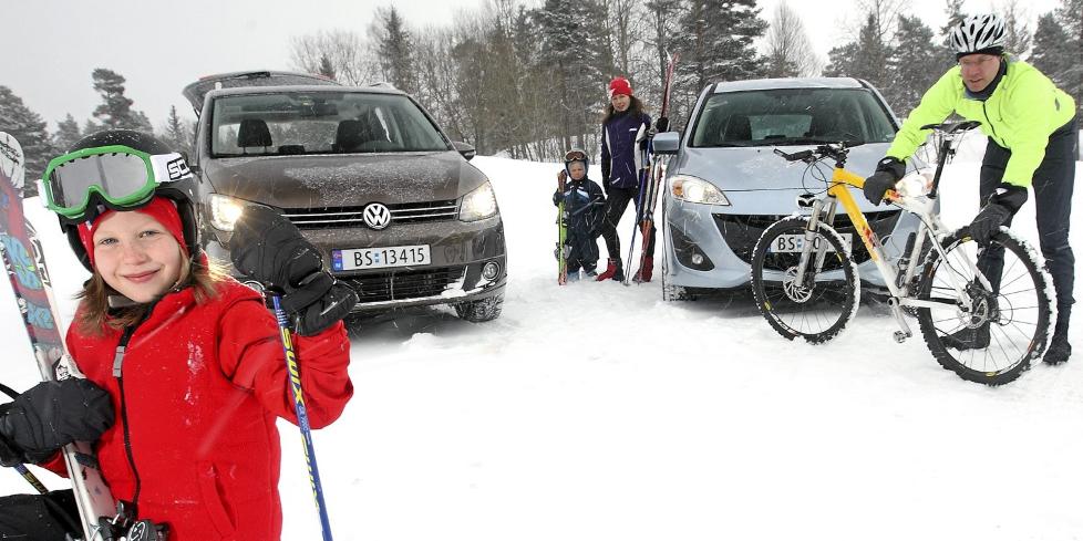 PLASS TIL ALLE: Vi har plukket ut v�re ti favorittbiler med plass til hele familien. Foto: EGIL NORDLIEN/HM FOTO