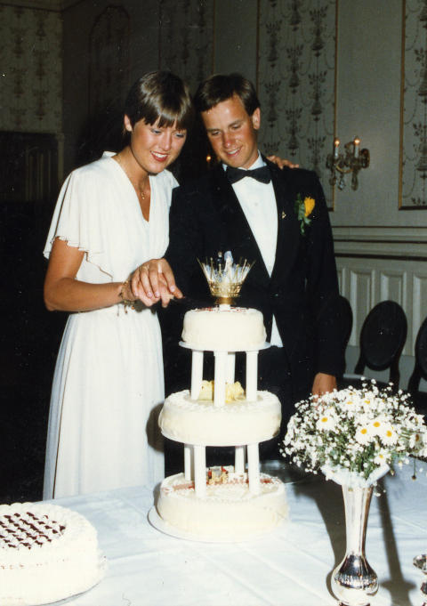 STOR DAG: Sofie m�tte Erik mens de begge studerte medisin i Bergen. Sommeren 1983 giftet de seg.