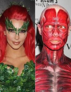 Hvem av disse er årets Halloween-dronning?Er Kim eller Heidi årets Halloween-dronning?